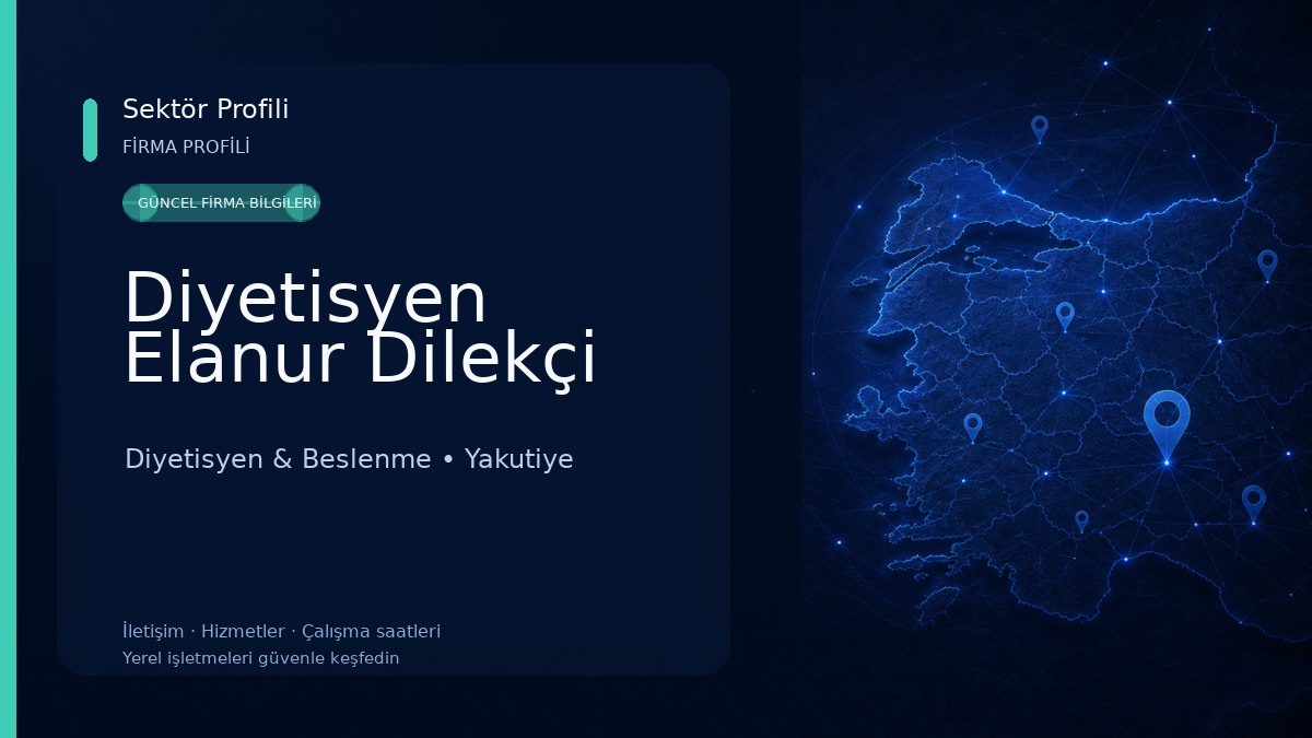 Diyetisyen Elanur Dilekçi Diyetisyen & Beslenme