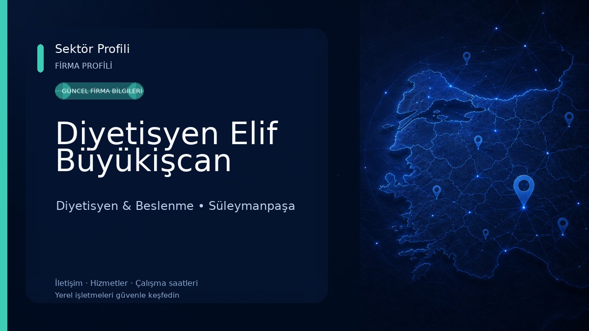 Diyetisyen Elif Büyükişcan