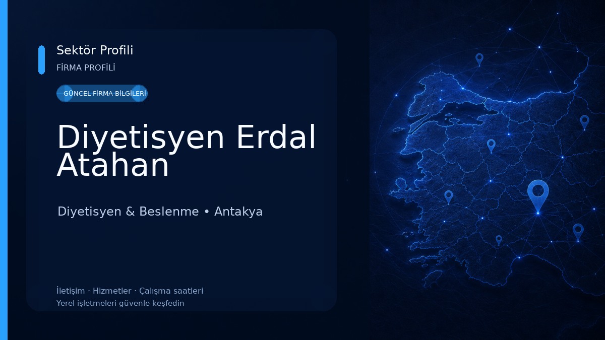 Diyetisyen Erdal Atahan 