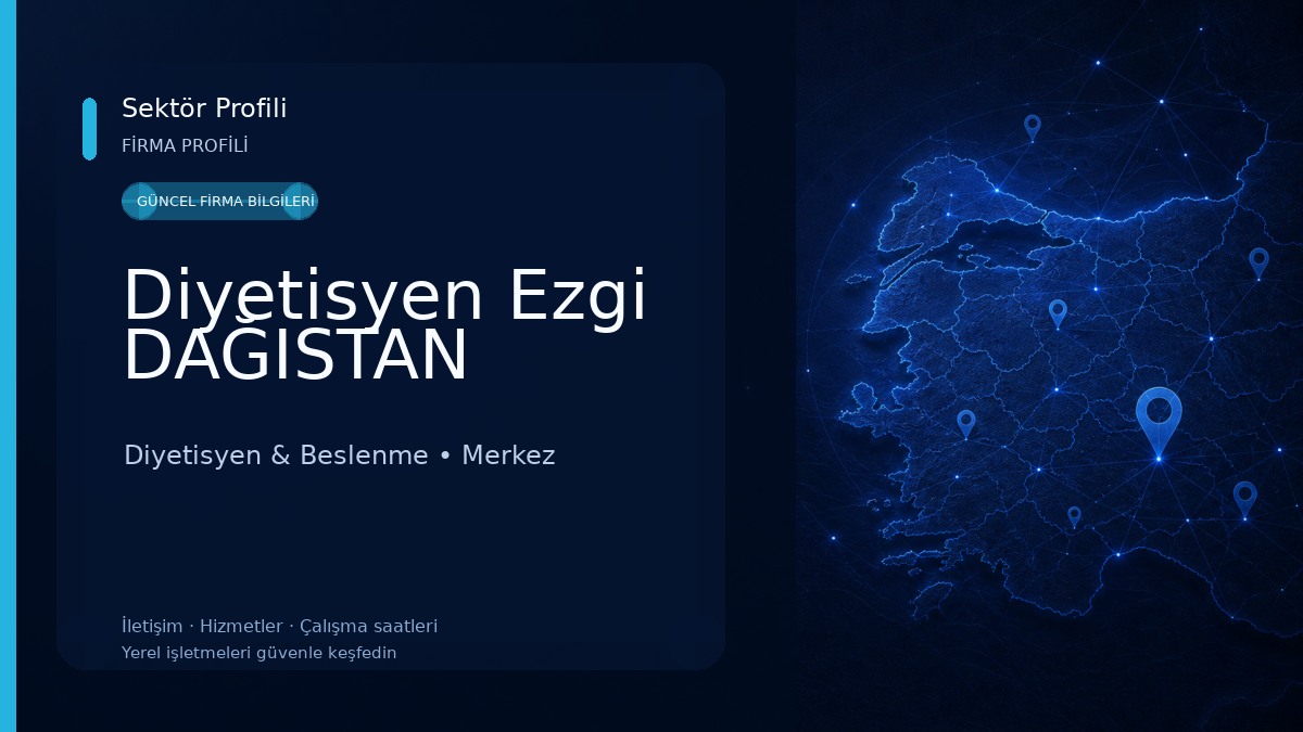 Diyetisyen Ezgi DAĞISTAN Diyetisyen & Beslenme