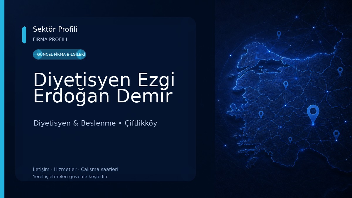 Diyetisyen Ezgi Erdoğan Demir Diyetisyen & Beslenme