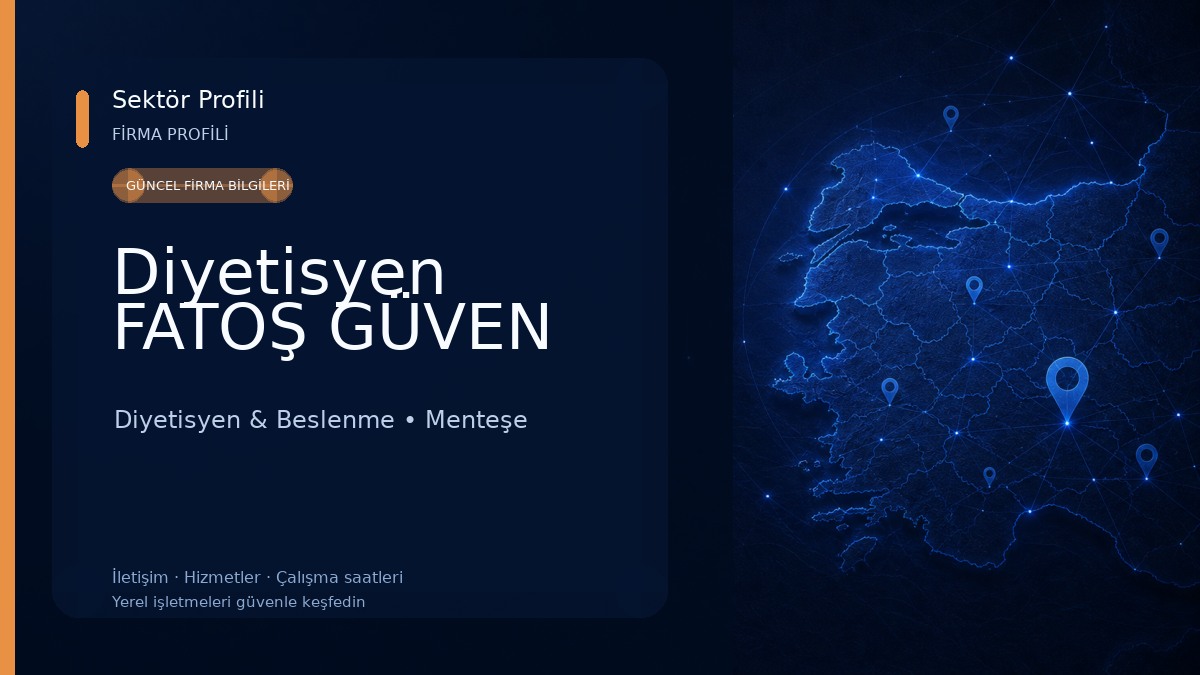 Diyetisyen FATOŞ GÜVEN Diyetisyen & Beslenme