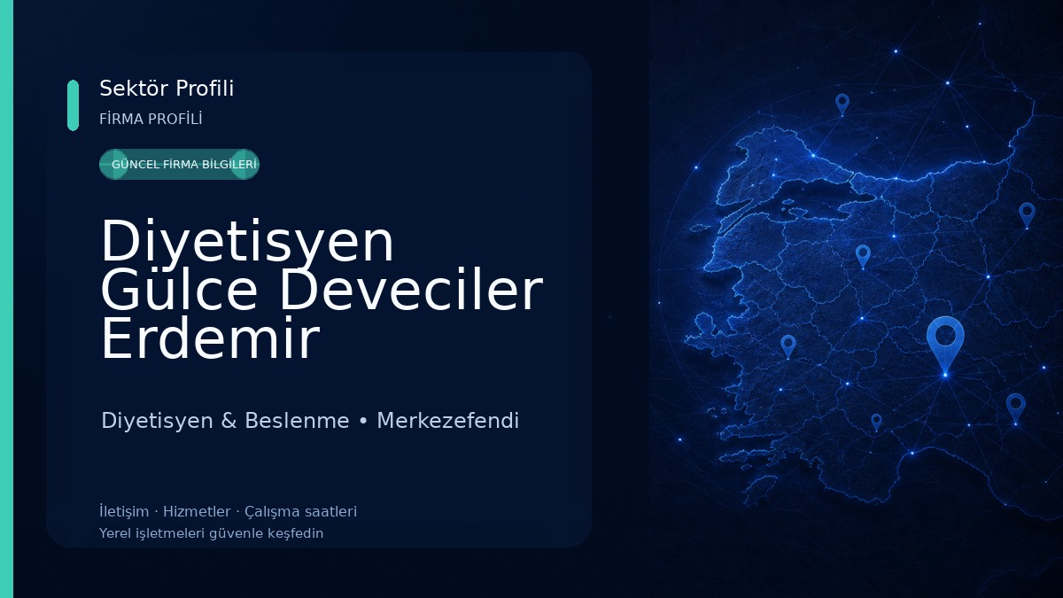 Diyetisyen Gülce Deveciler Erdemir Diyetisyen & Beslenme