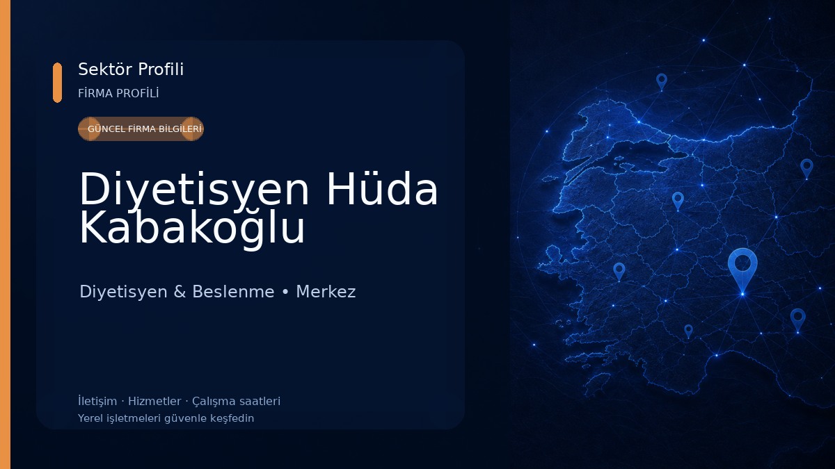 Diyetisyen Hüda Kabakoğlu