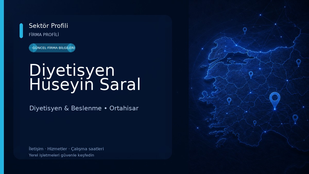 Diyetisyen Hüseyin Saral 