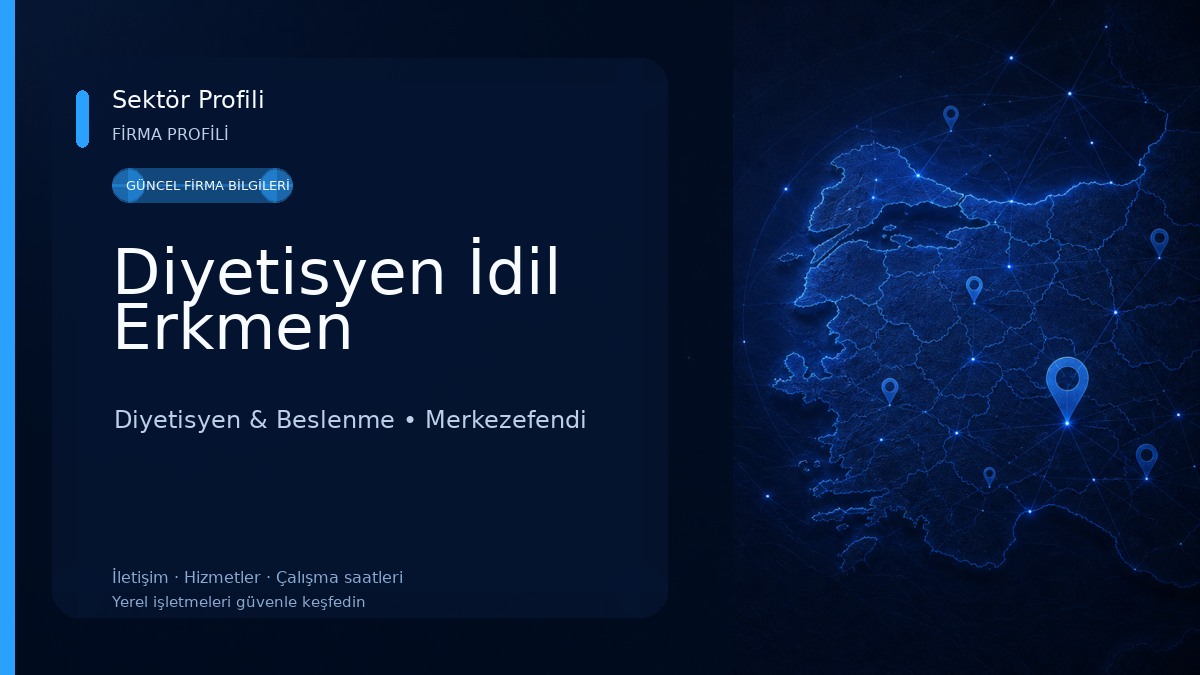 Diyetisyen İdil Erkmen Diyetisyen & Beslenme