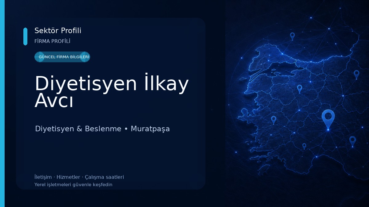 Diyetisyen İlkay Avcı Diyetisyen & Beslenme