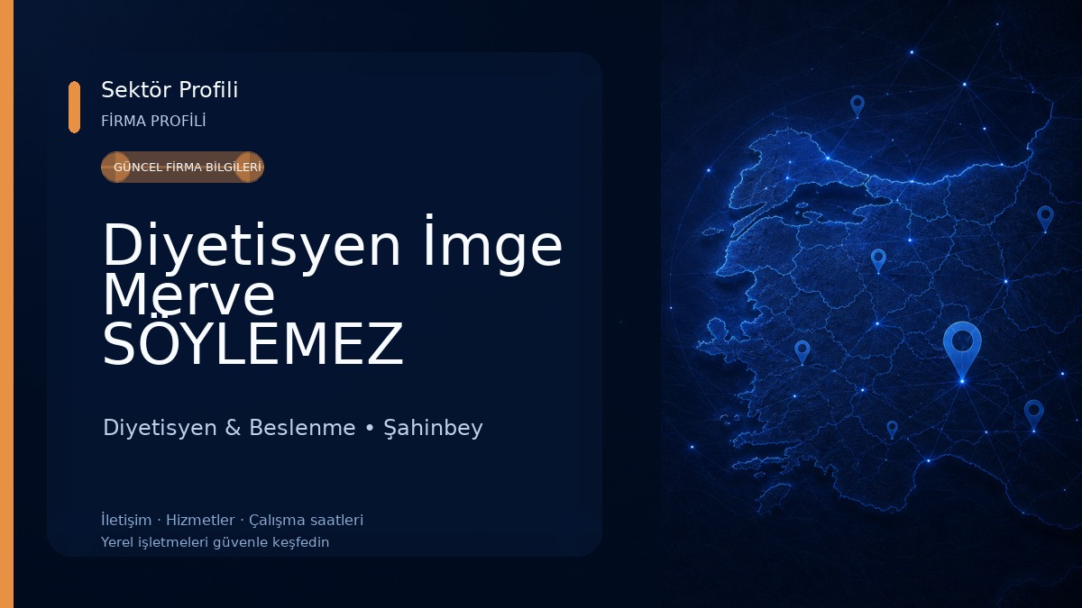 Diyetisyen İmge Merve SÖYLEMEZ