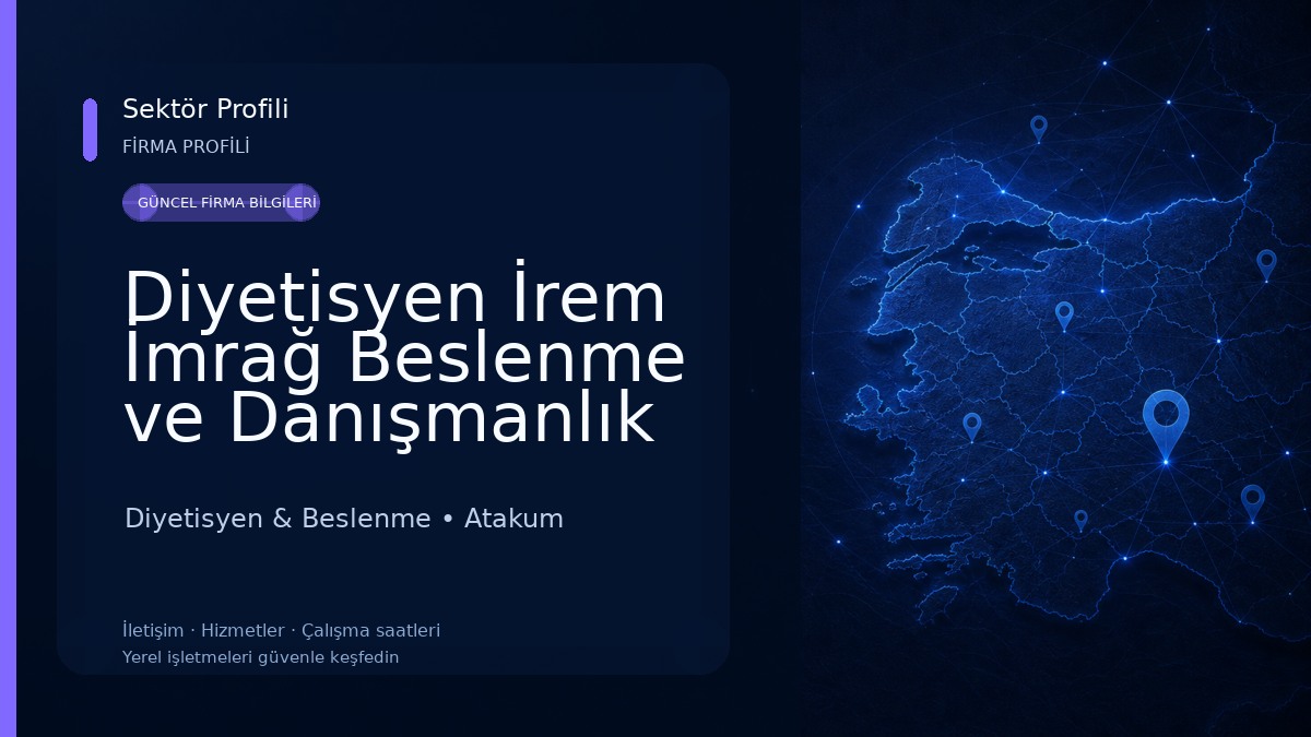 Diyetisyen İrem İmrağ Beslenme ve Danışmanlık Merkezi Diyetisyen & Beslenme