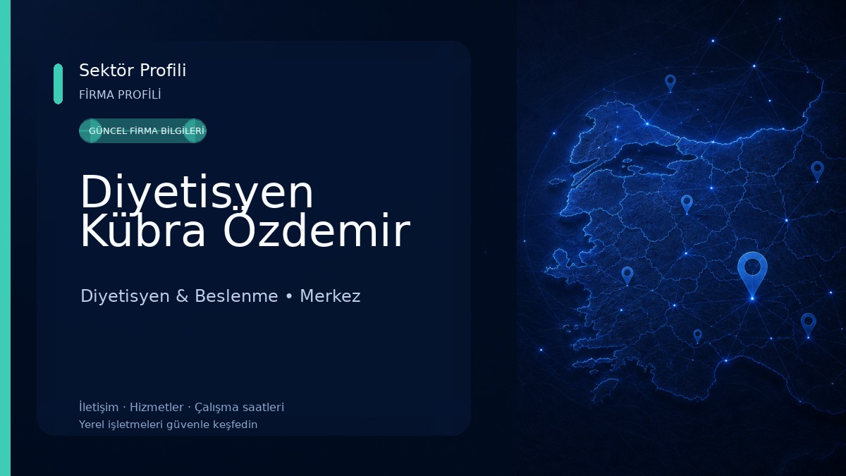 Diyetisyen Kübra Özdemir Diyetisyen & Beslenme