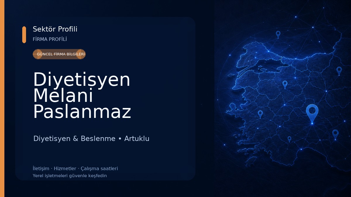 Diyetisyen Melani Paslanmaz Diyetisyen & Beslenme