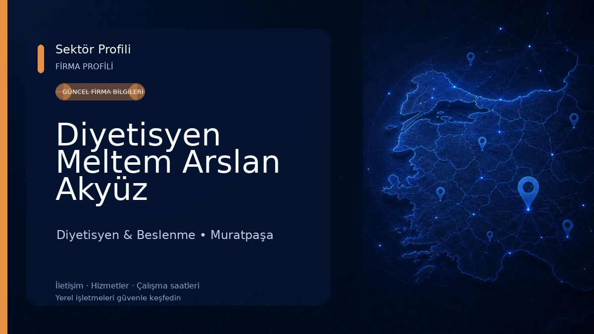 Diyetisyen Meltem Arslan Akyüz