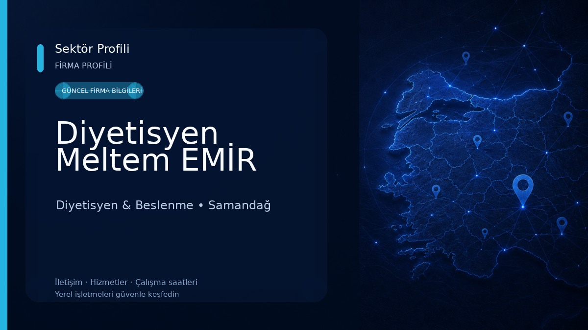 Diyetisyen Meltem EMİR Diyetisyen & Beslenme