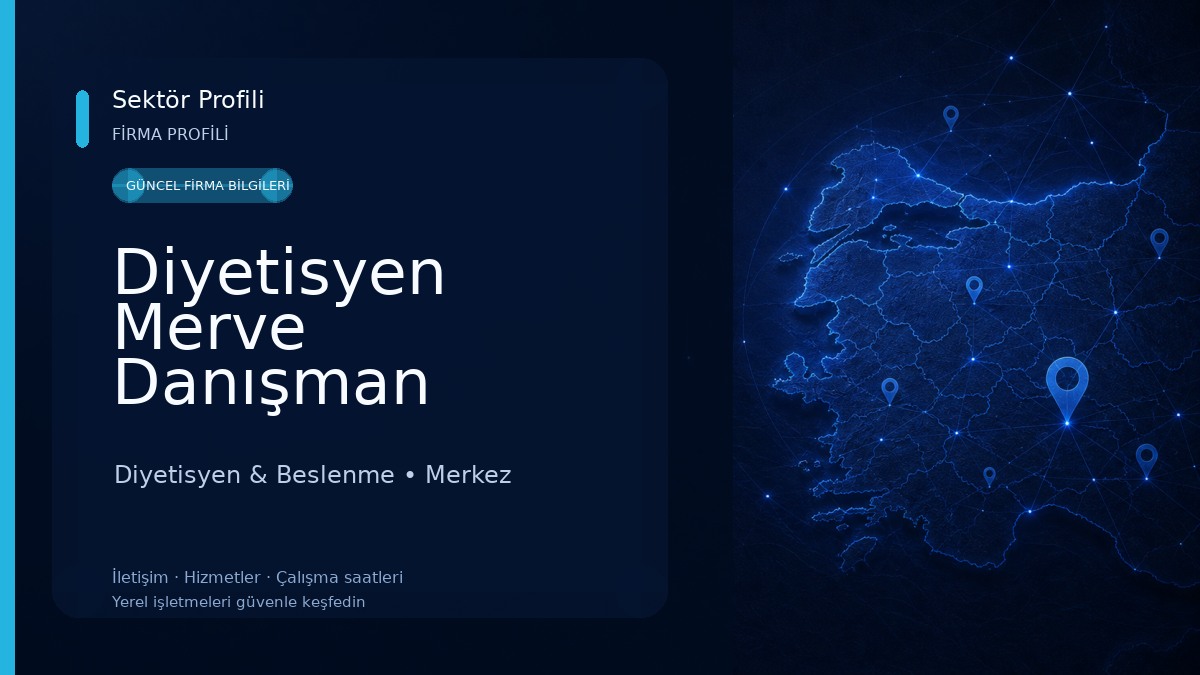Diyetisyen Merve Danışman 