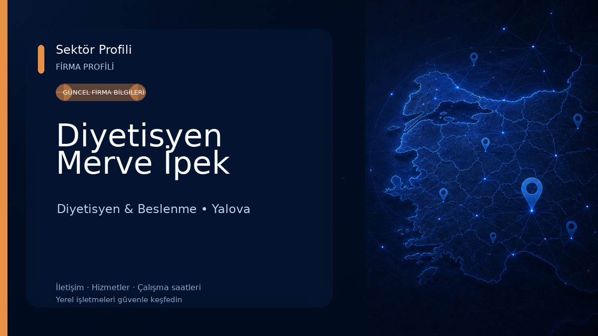 Diyetisyen Merve İpek Diyetisyen & Beslenme