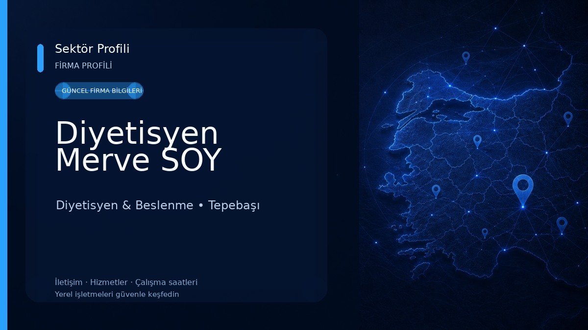 Diyetisyen Merve SOY Diyetisyen & Beslenme