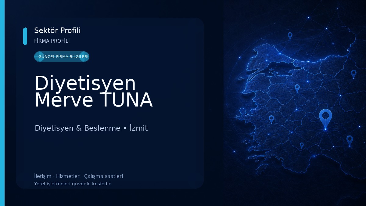 Diyetisyen Merve TUNA Diyetisyen & Beslenme