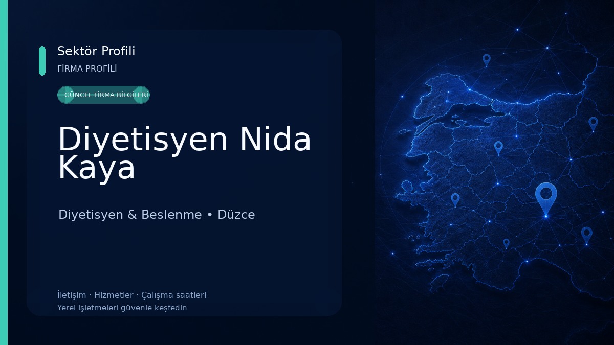 Diyetisyen Nida Kaya Diyetisyen & Beslenme