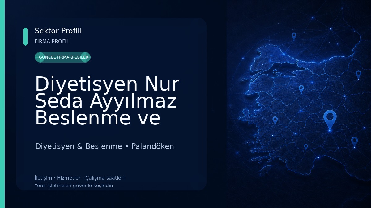 Diyetisyen Nur Seda Ayyılmaz Beslenme ve Diyet Danışmanlığı Diyetisyen & Beslenme
