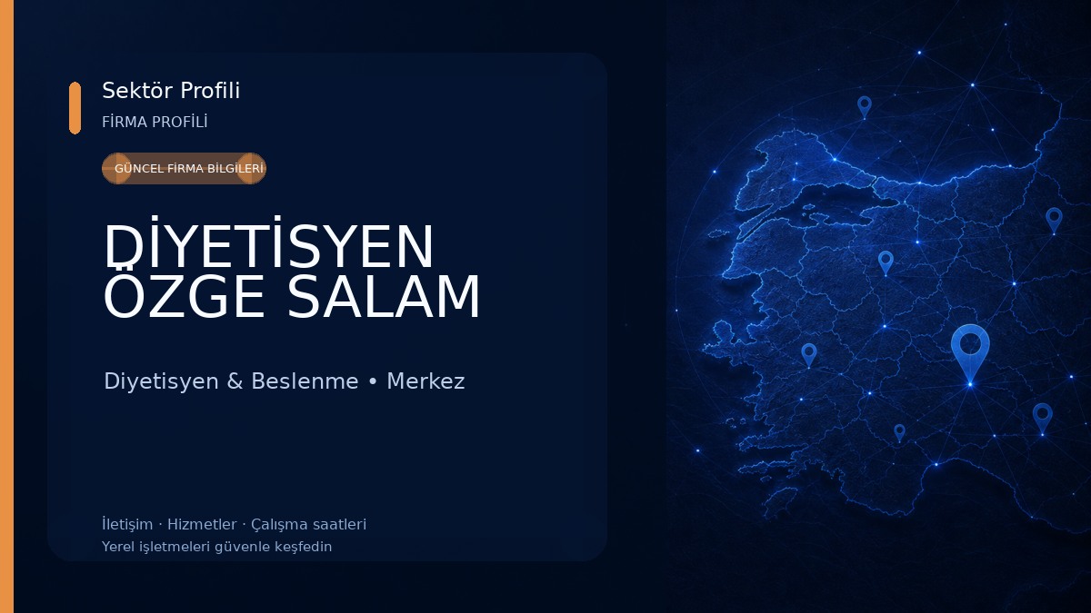 DİYETİSYEN ÖZGE SALAM 