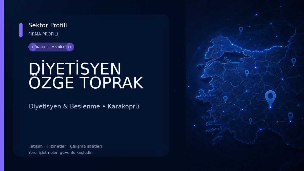 DİYETİSYEN ÖZGE TOPRAK 