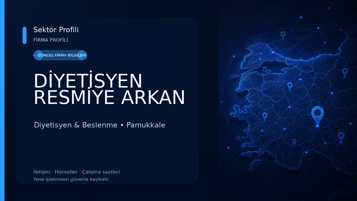 DİYETİSYEN RESMİYE ARKAN Diyetisyen & Beslenme