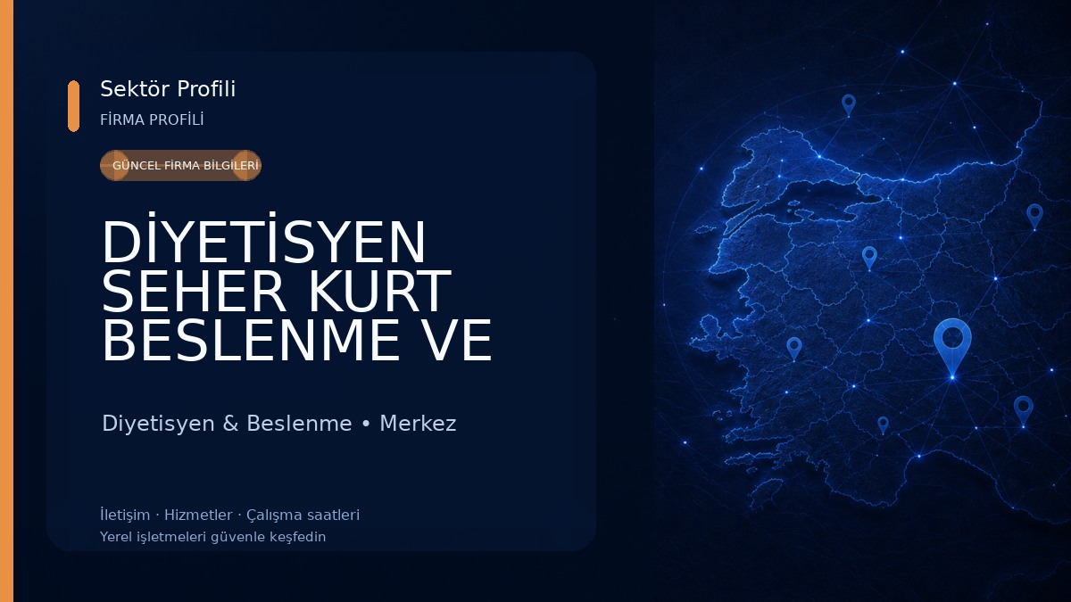 DİYETİSYEN SEHER KURT BESLENME VE DİYET DANIŞMANLIĞI