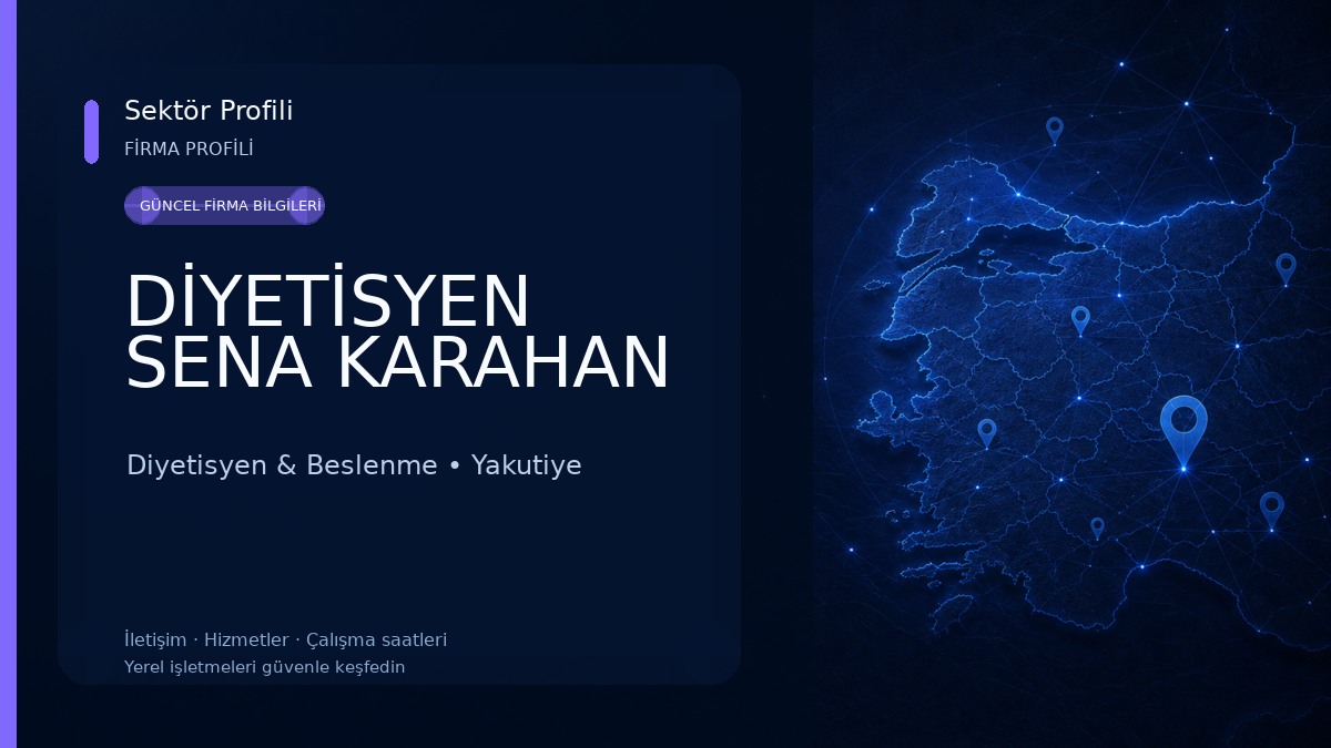 DİYETİSYEN SENA KARAHAN ️ Diyetisyen & Beslenme