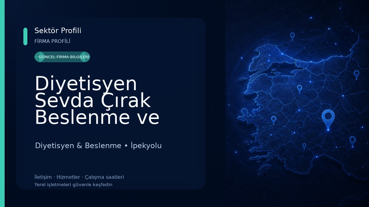 Diyetisyen Sevda Çırak Beslenme ve Diyet Merkezi 