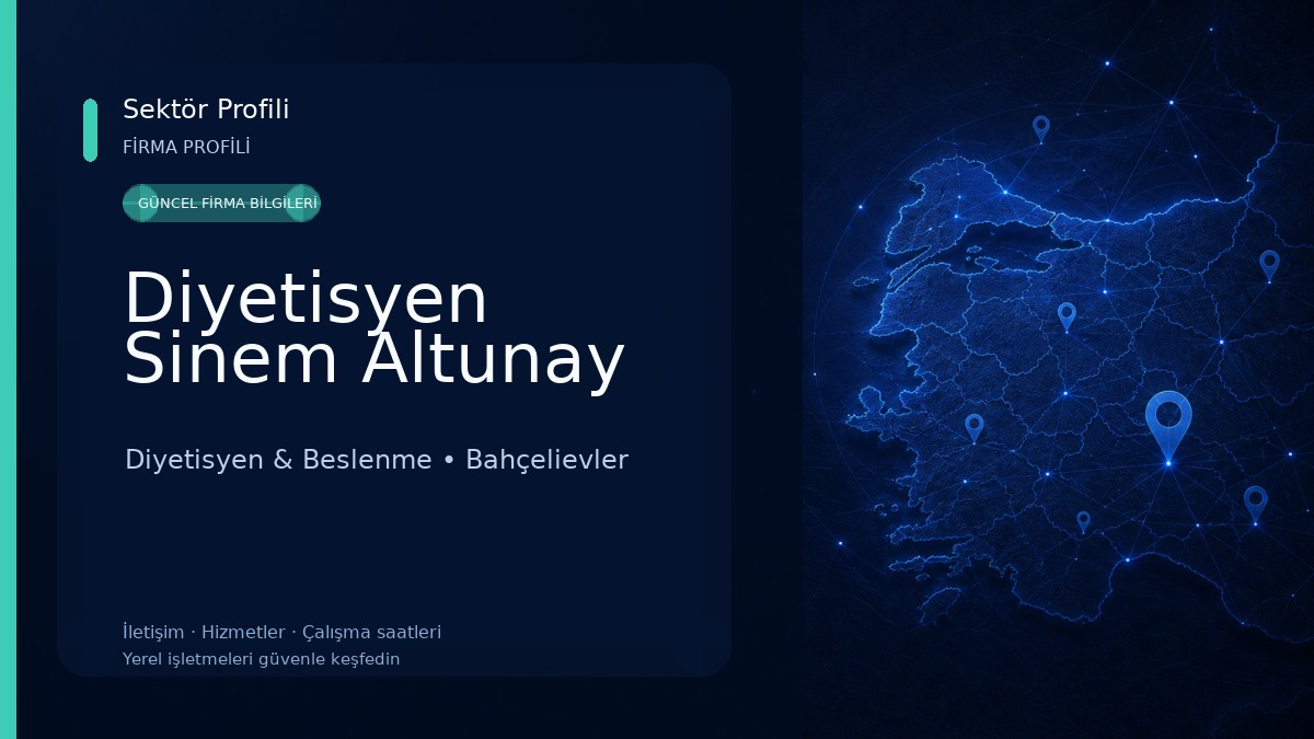 Diyetisyen Sinem Altunay Diyetisyen & Beslenme