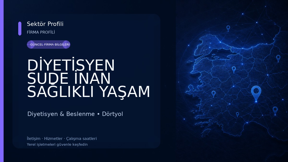 DİYETİSYEN SUDE İNAN SAĞLIKLI YAŞAM MERKEZİ