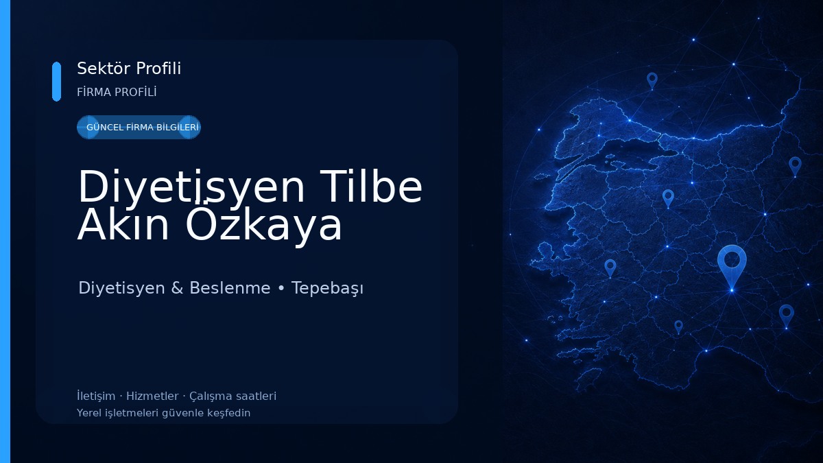 Diyetisyen Tilbe Akın Özkaya Diyetisyen & Beslenme