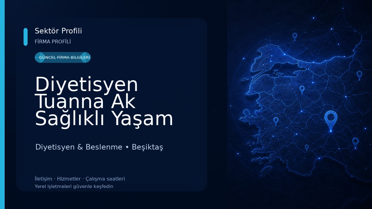 Diyetisyen Tuanna Ak Sağlıklı Yaşam Merkezi Diyetisyen & Beslenme