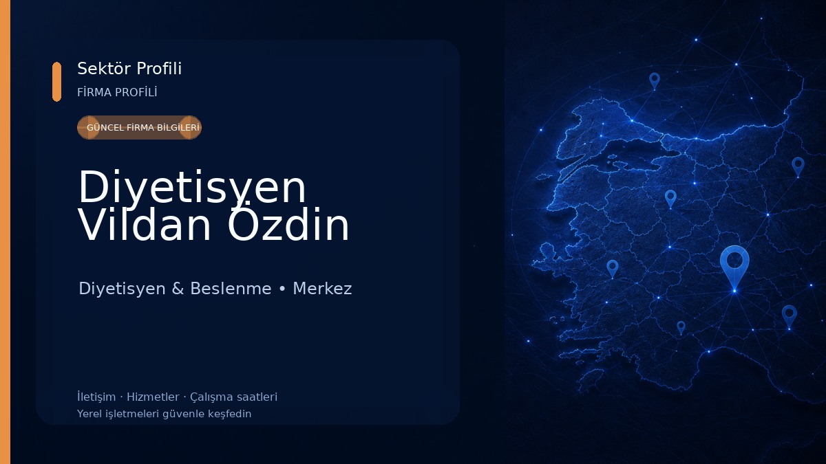 Diyetisyen Vildan Özdin Diyetisyen & Beslenme