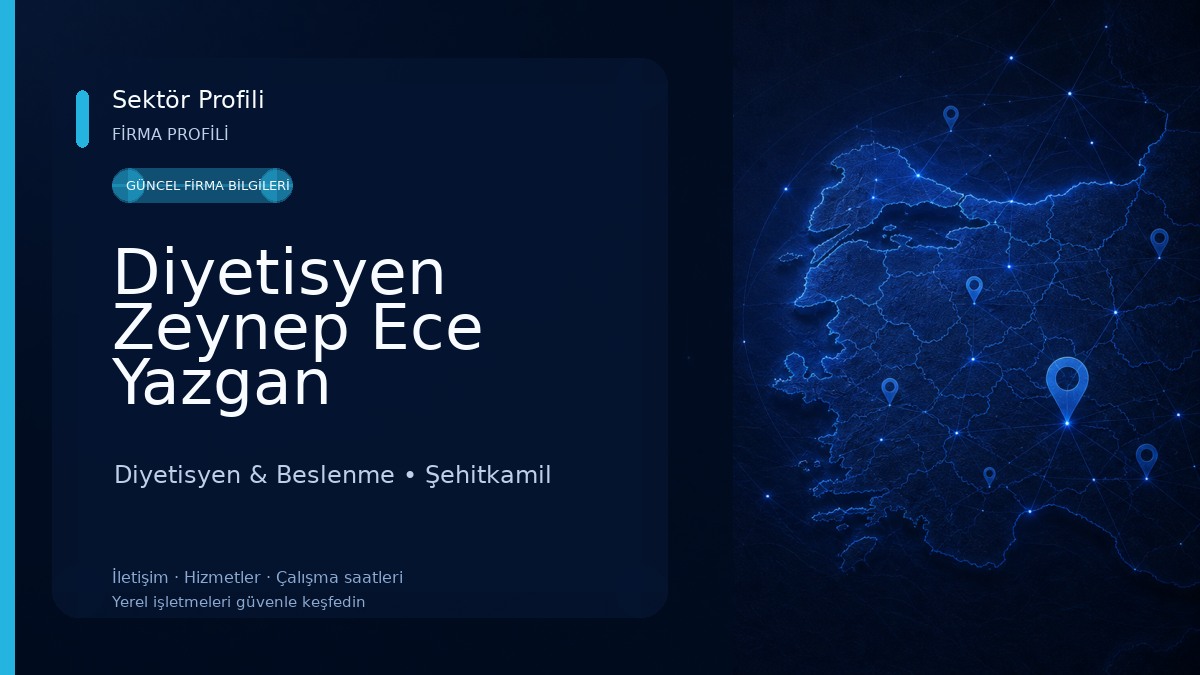 Diyetisyen Zeynep Ece Yazgan Diyetisyen & Beslenme