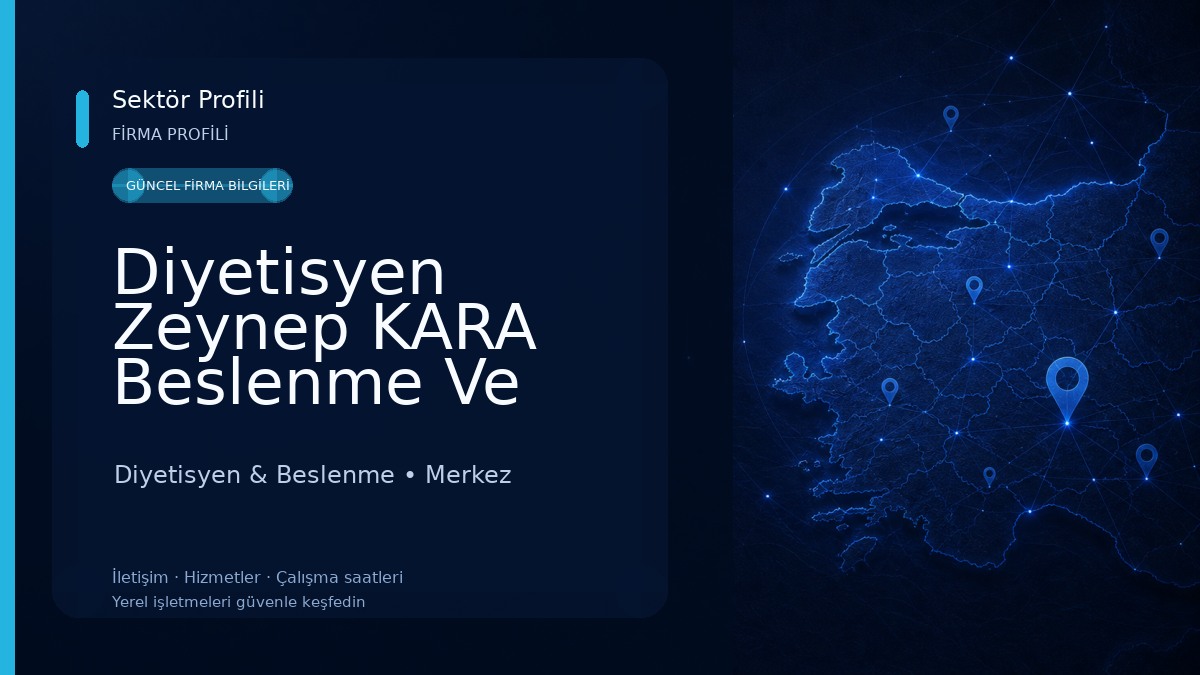 Diyetisyen Zeynep KARA Beslenme Ve Diyet Danışmanlık Merkezi Diyetisyen & Beslenme
