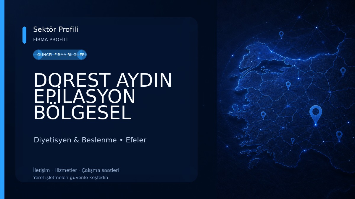 DOREST AYDIN EPİLASYON BÖLGESEL İNCELME CİLT BAKIMI