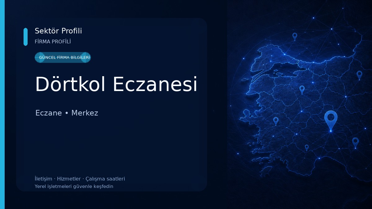 Dörtkol Eczanesi Eczane