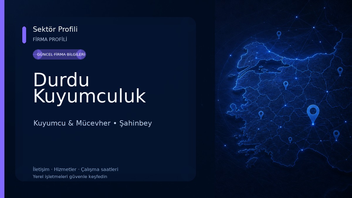 Durdu Kuyumculuk Kuyumcu & Mücevher