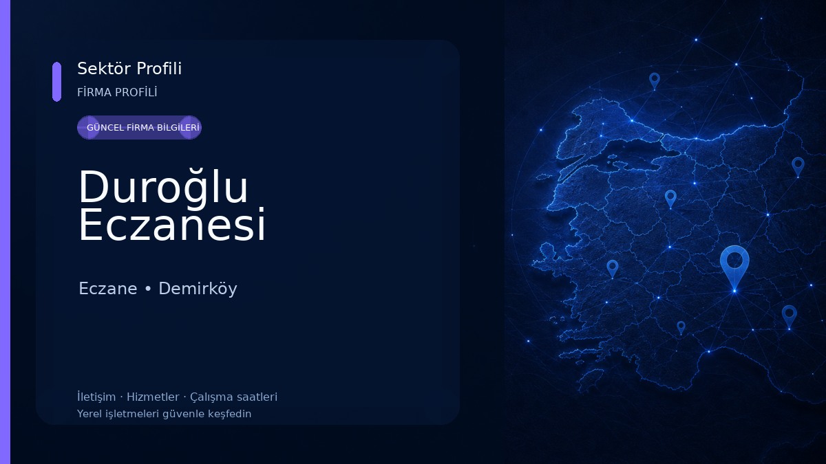 Duroğlu Eczanesi 