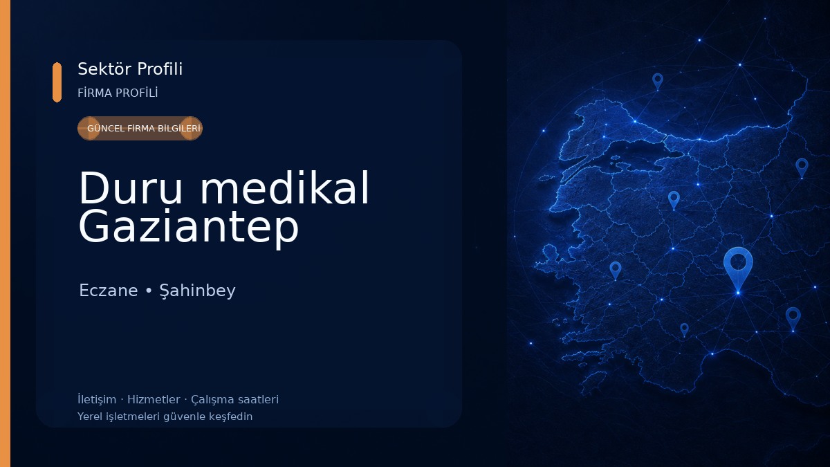 Duru medikal Gaziantep Eczane