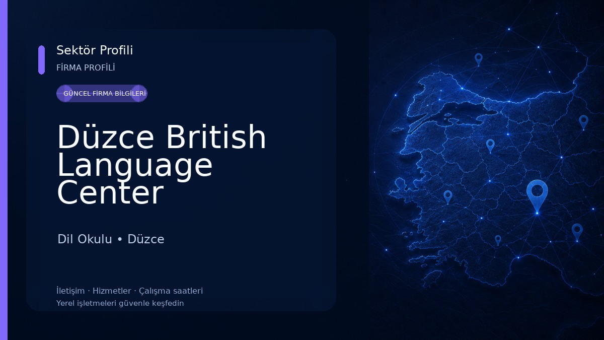 Düzce British Language Center 