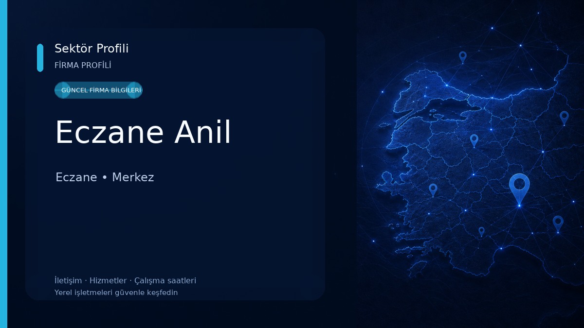 Eczane Anil Eczane