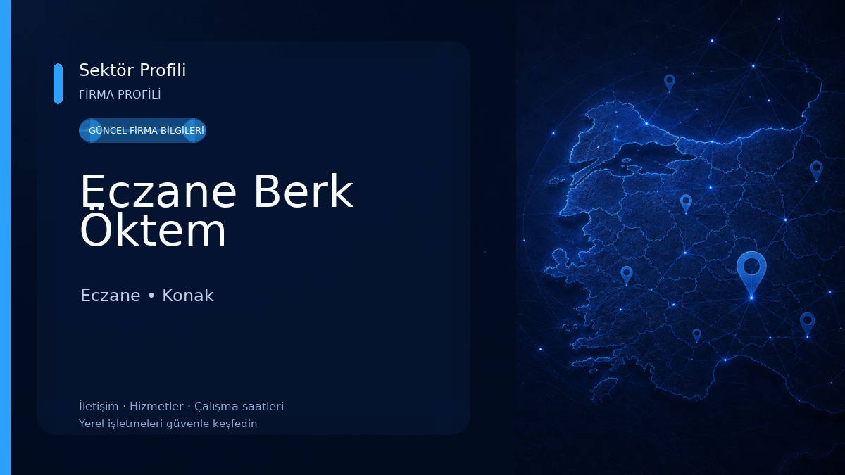 Eczane Berk Öktem Eczane