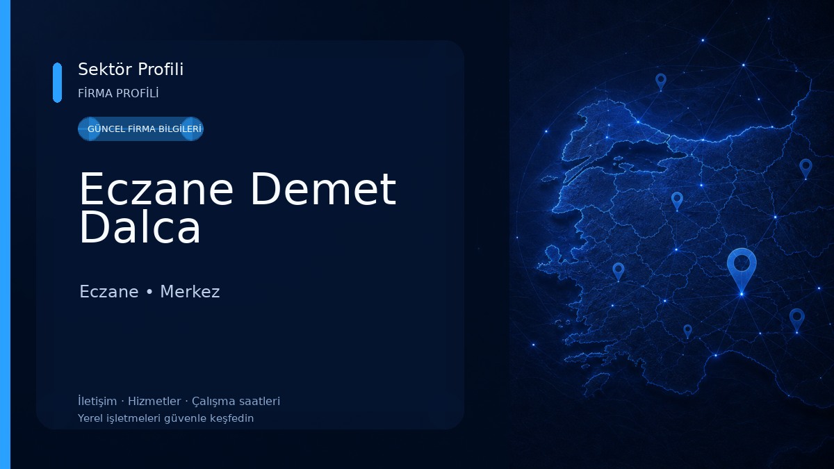 Eczane Demet Dalca