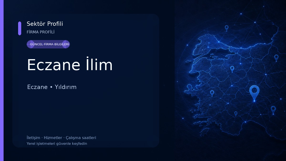 Eczane İlim Eczane