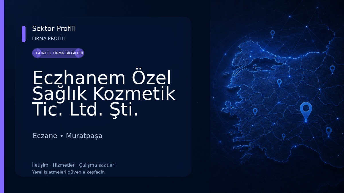 Eczhanem Özel Sağlık Kozmetik Tic. Ltd. Şti.