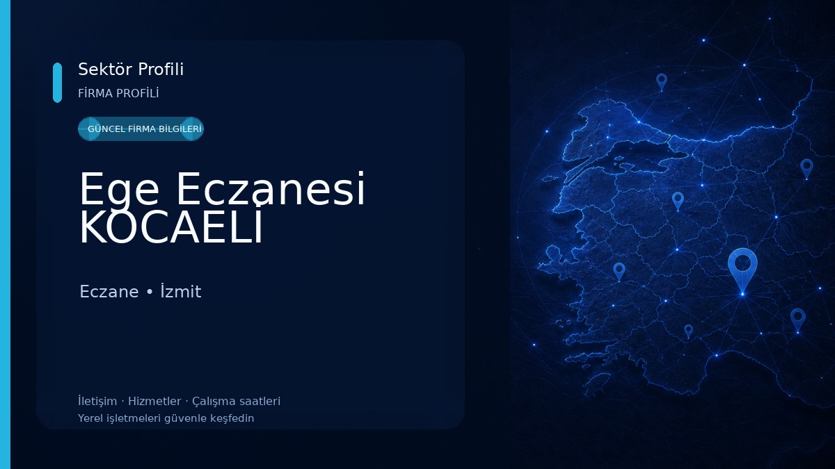 Ege Eczanesi KOCAELİ