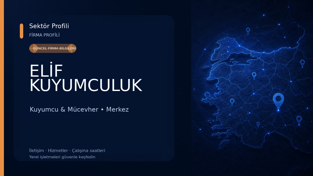 ELİF KUYUMCULUK Kuyumcu & Mücevher