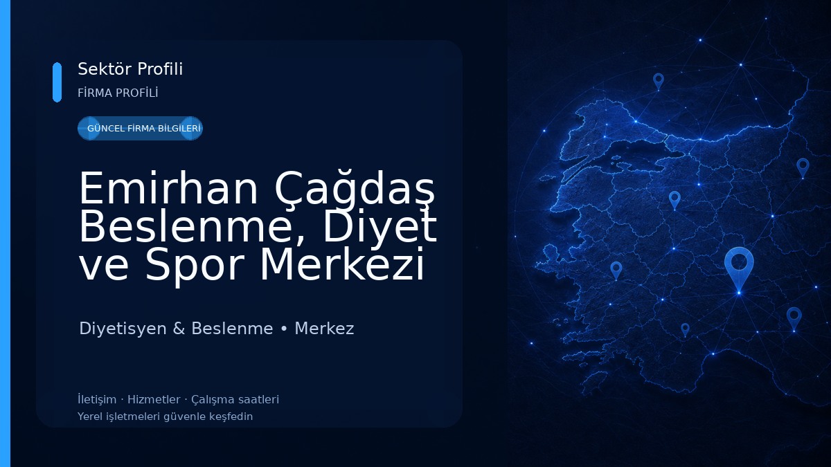 Emirhan Çağdaş Beslenme, Diyet ve Spor Merkezi 